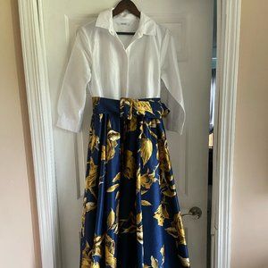 Formal Floor length stunning long sleeve Eshakti Dress